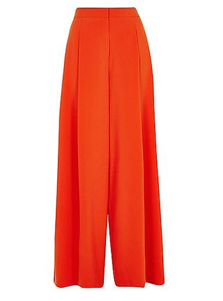 Orange Wide Leg Trousers, £42, River Island