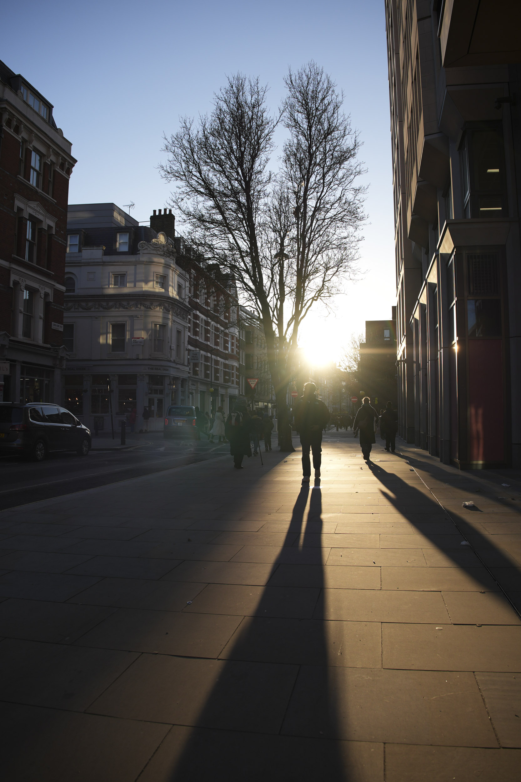 A test shot taken with the Sigma 17-40mm f1.8 DC Art lens to show its handling of buildings and backlighting in London