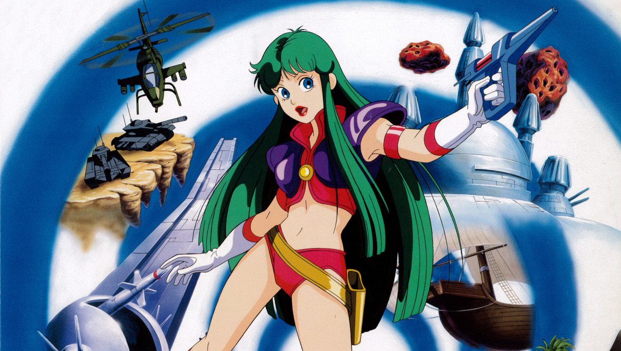 Taito's Time Gal anime art cover