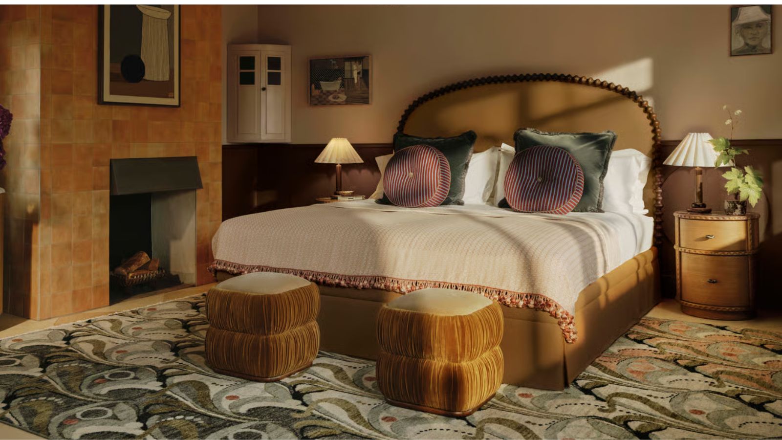 Soho Home bedroom