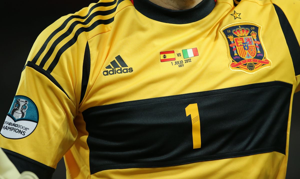 Spain shirt of Iker Casillas