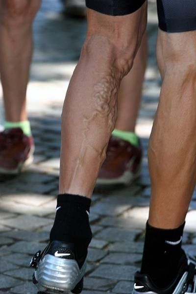 Wow... the legs of George Hincapie.