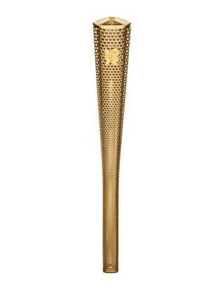 The Olympic torch, pictured, and new trains for the upcoming Crossrail