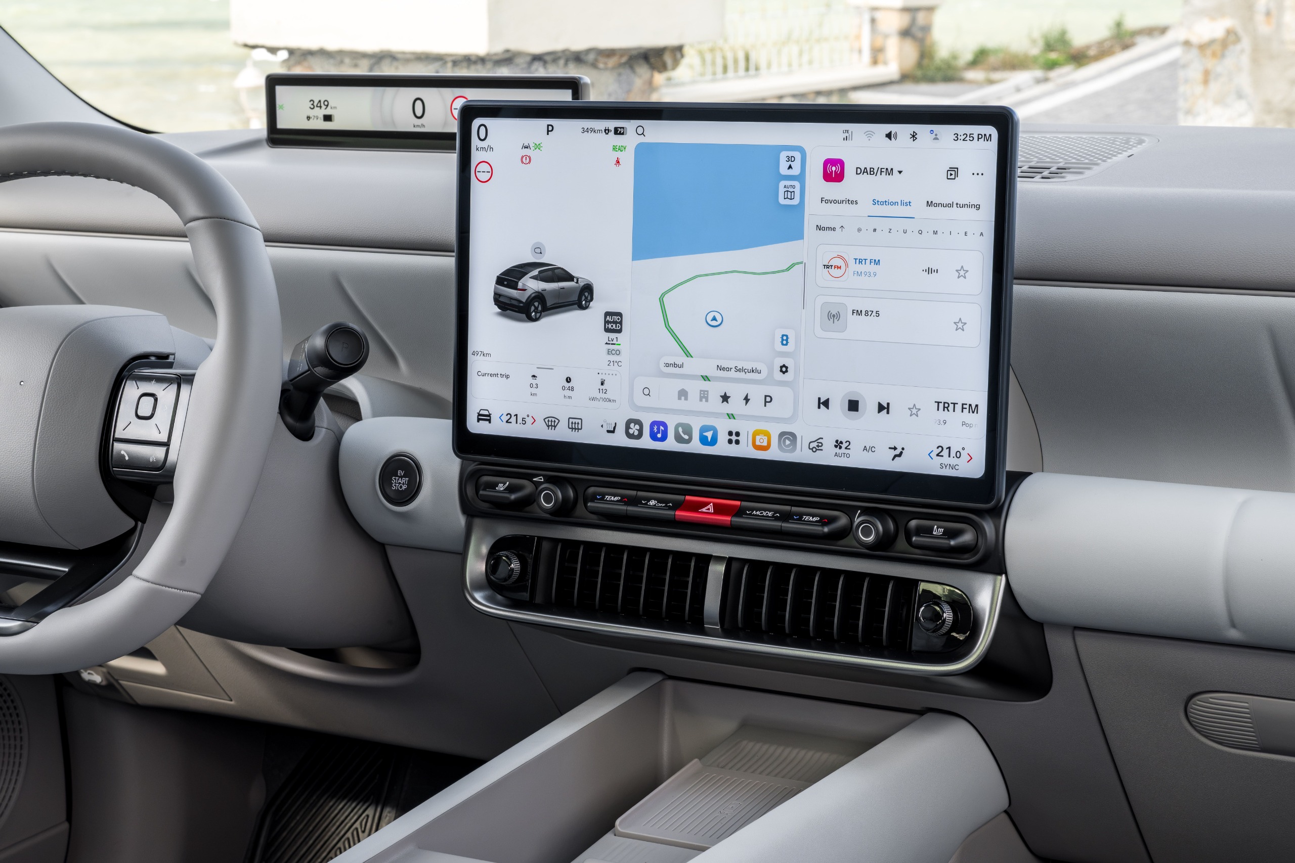 Hyundai Ionic 3 dashboard
