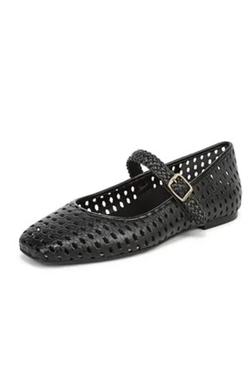 Vionic, Alameda Woven Mary Jane Flats