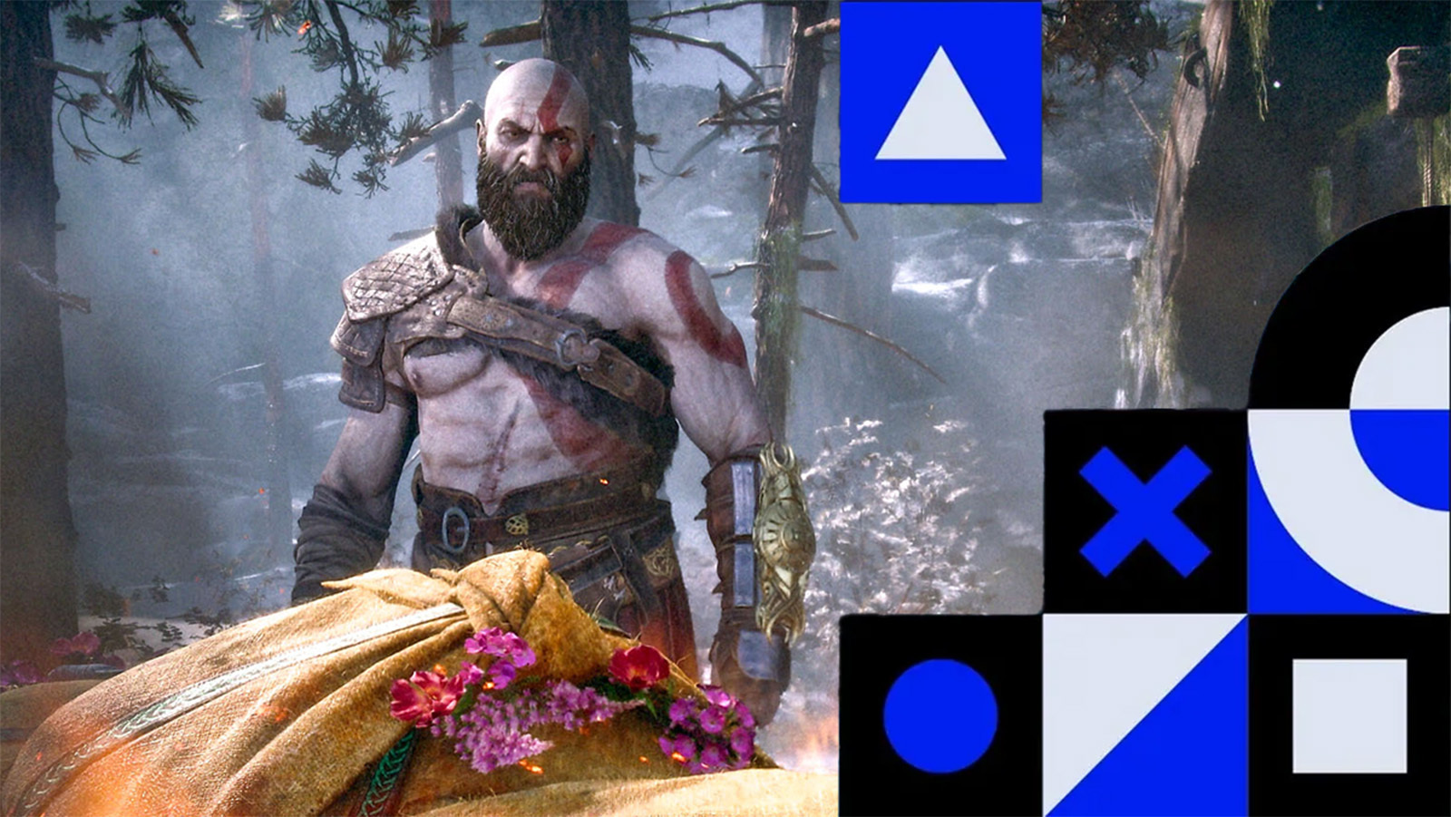 God of War Laufey screenshot with State of Play border