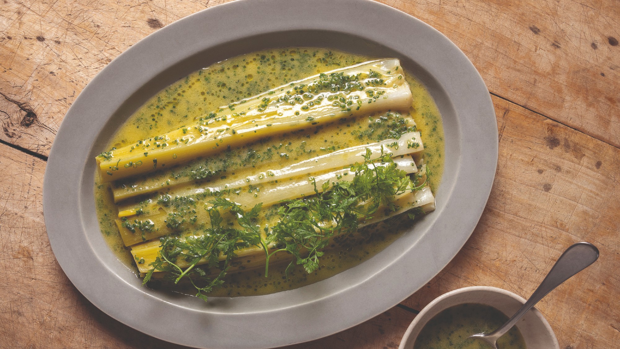 Leeks vinaigrette recipe