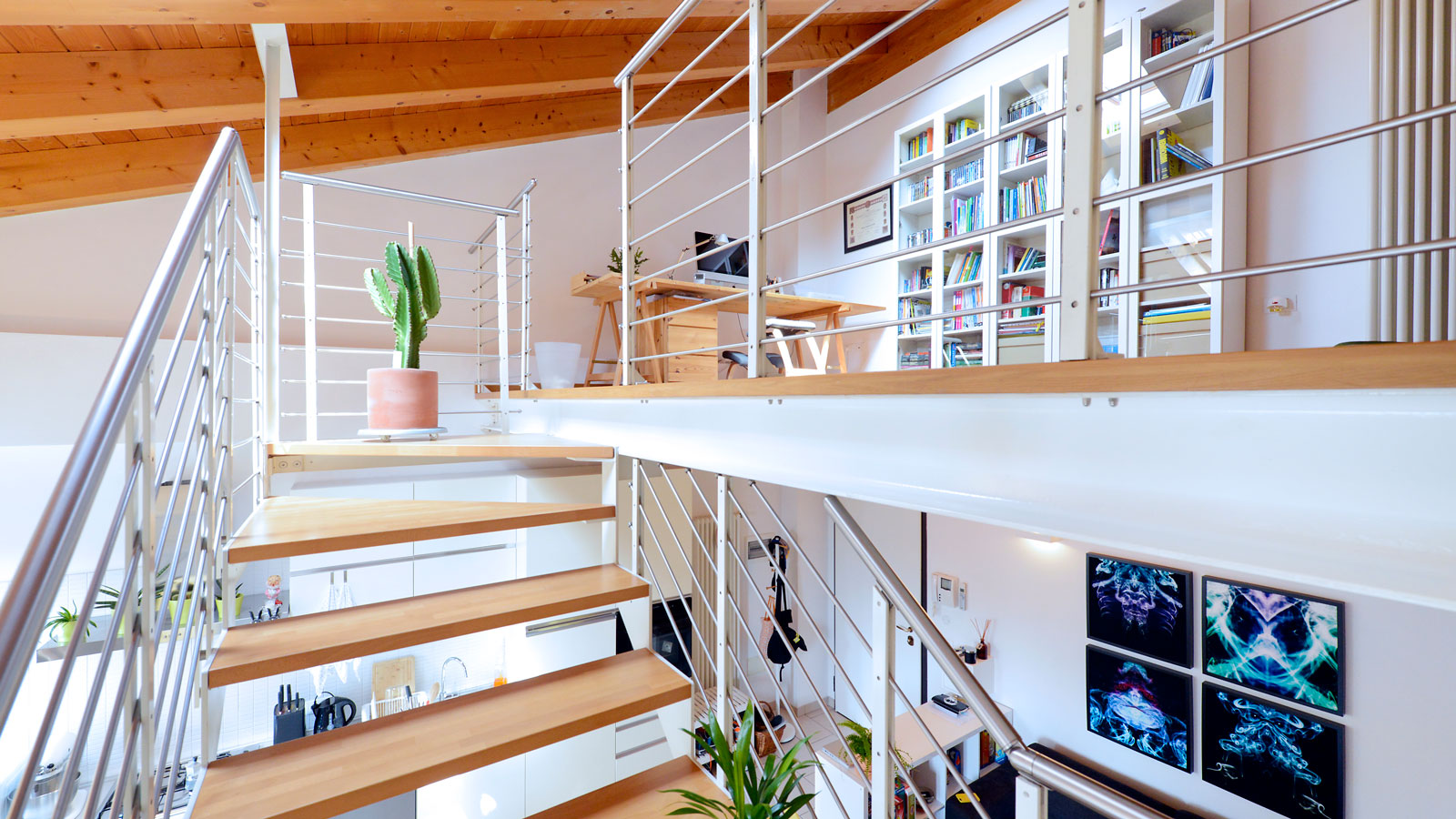 landing home office