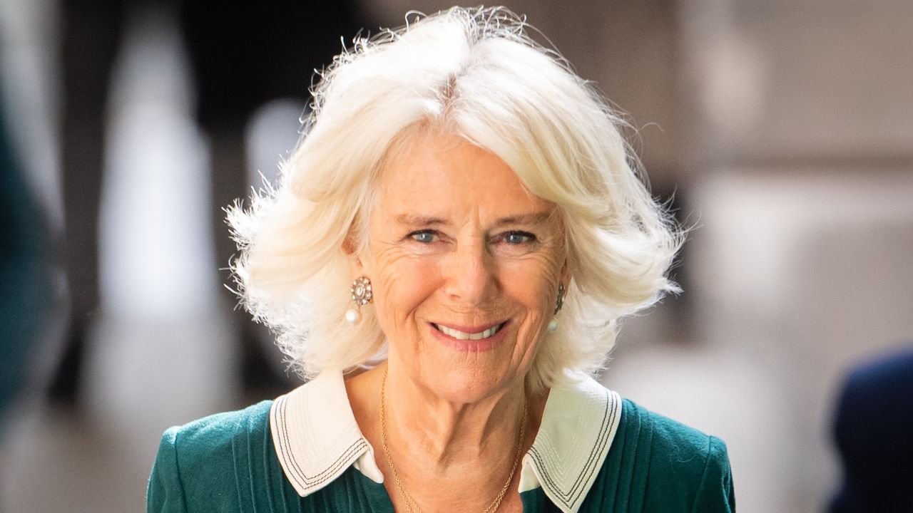 Camilla, Duchess of Cornwall visits Maggie&#039;s Barts at St Bartholomew&#039;s Hospital on October 07, 2020 in London, England