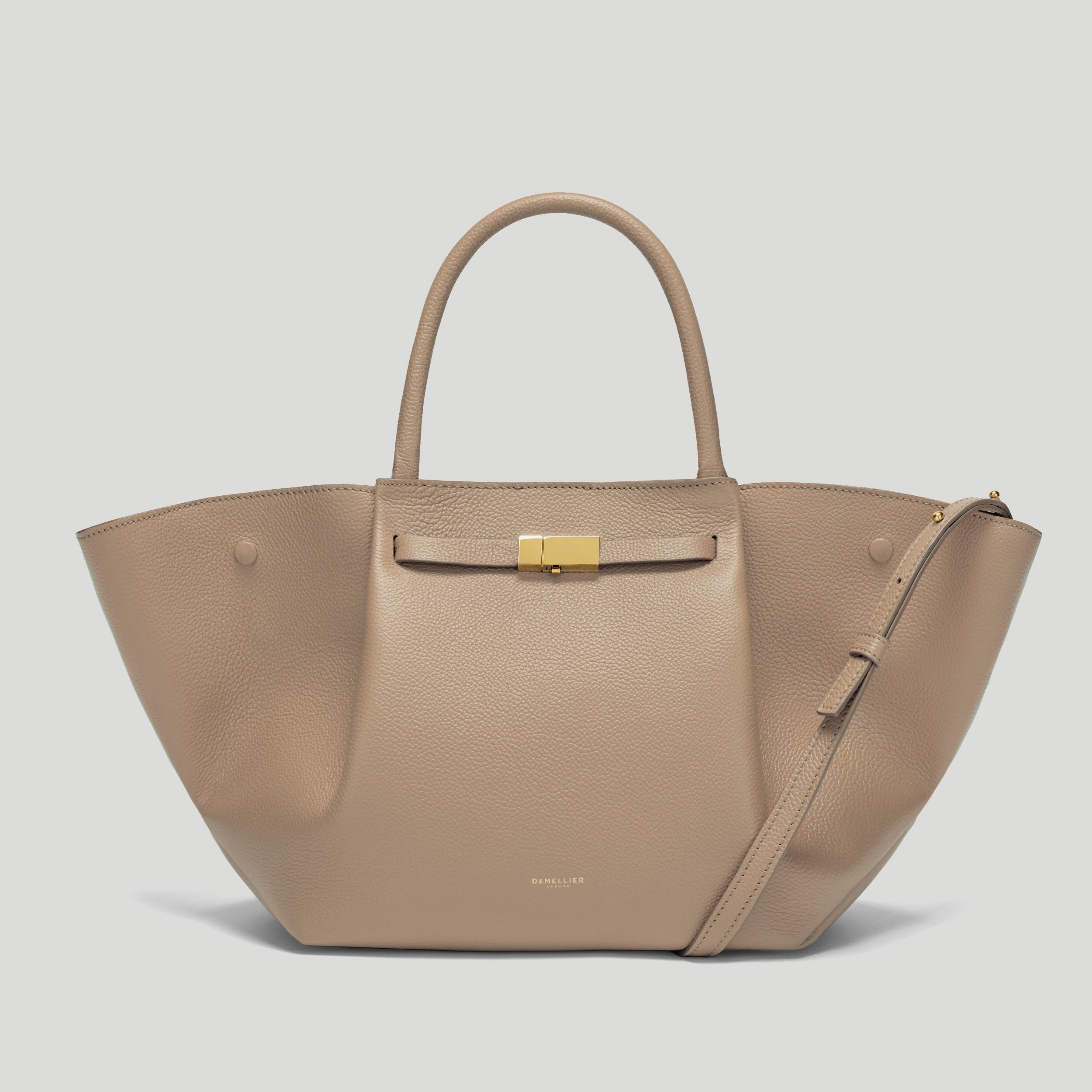 The Midi New York | Dark Sand Small Grain | Demellier