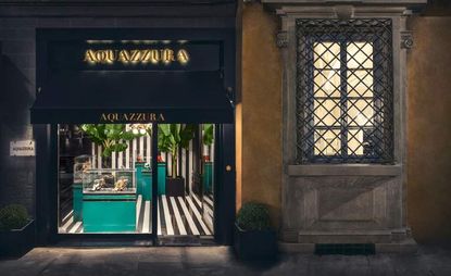Italian shoe brand Aquazzura’s first flagship store