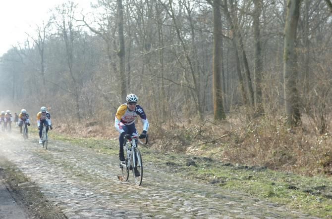 Andre Greipel during Lotto Belisol's reconnaissance session