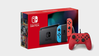 Nintendo Switch (Neon Blue/Red + PowerA Super Mario controller | $299 at Walmart (save $17.51)