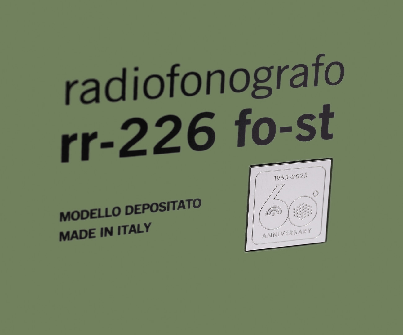 Brionvega Radiofonografo 60th anniversary edition