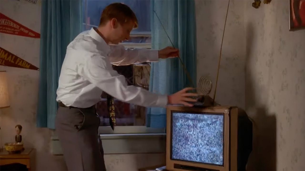 Jack McBrayer gifted a TV on 30 Rock, NBC.