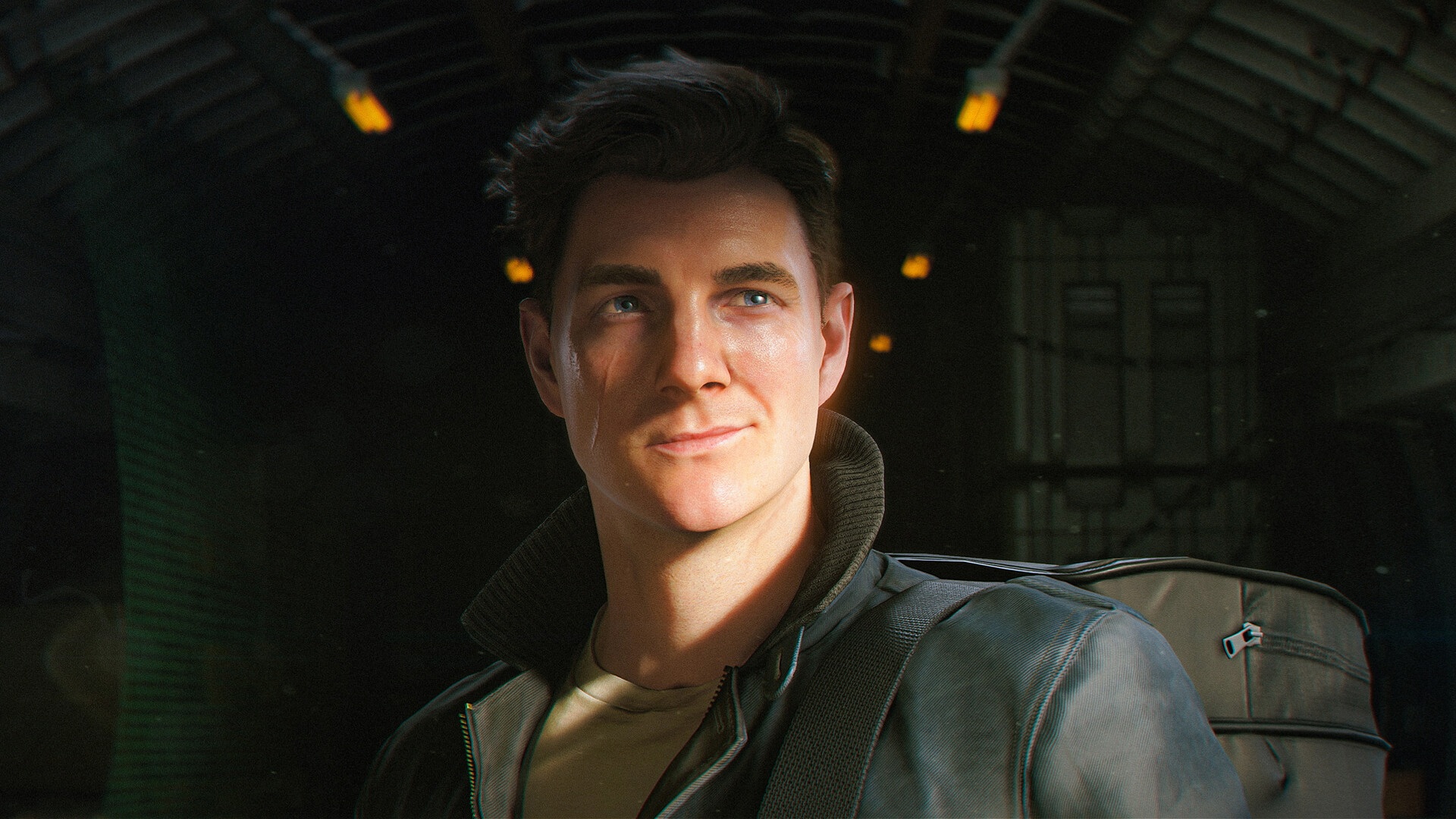 A close-up of James Bond in 007 First Light