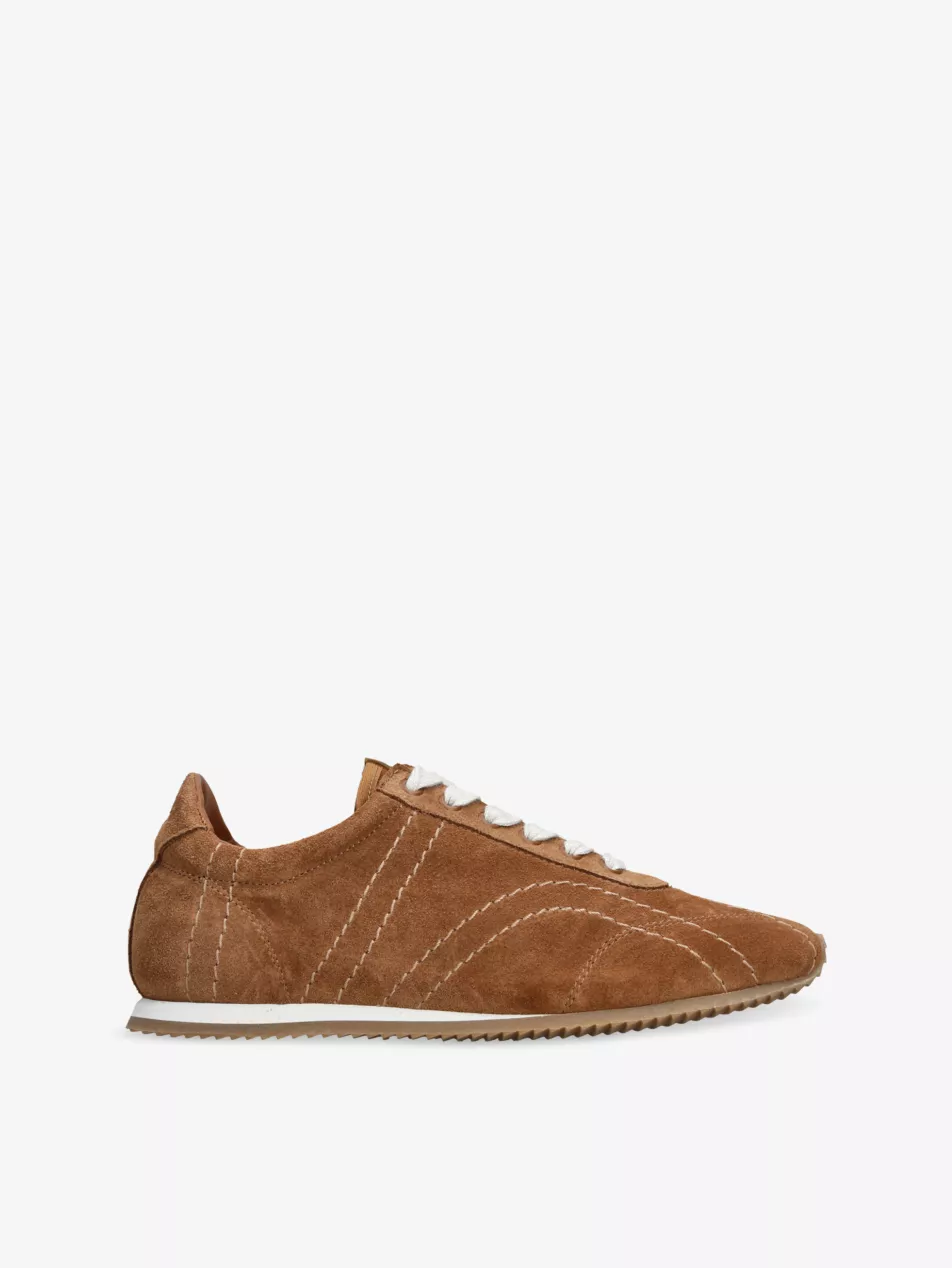 Flex Suede Trainers - Eur 37 / 4 Uk Women