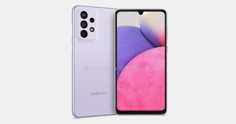 Samsung Galaxy 33 5g Cad Render
