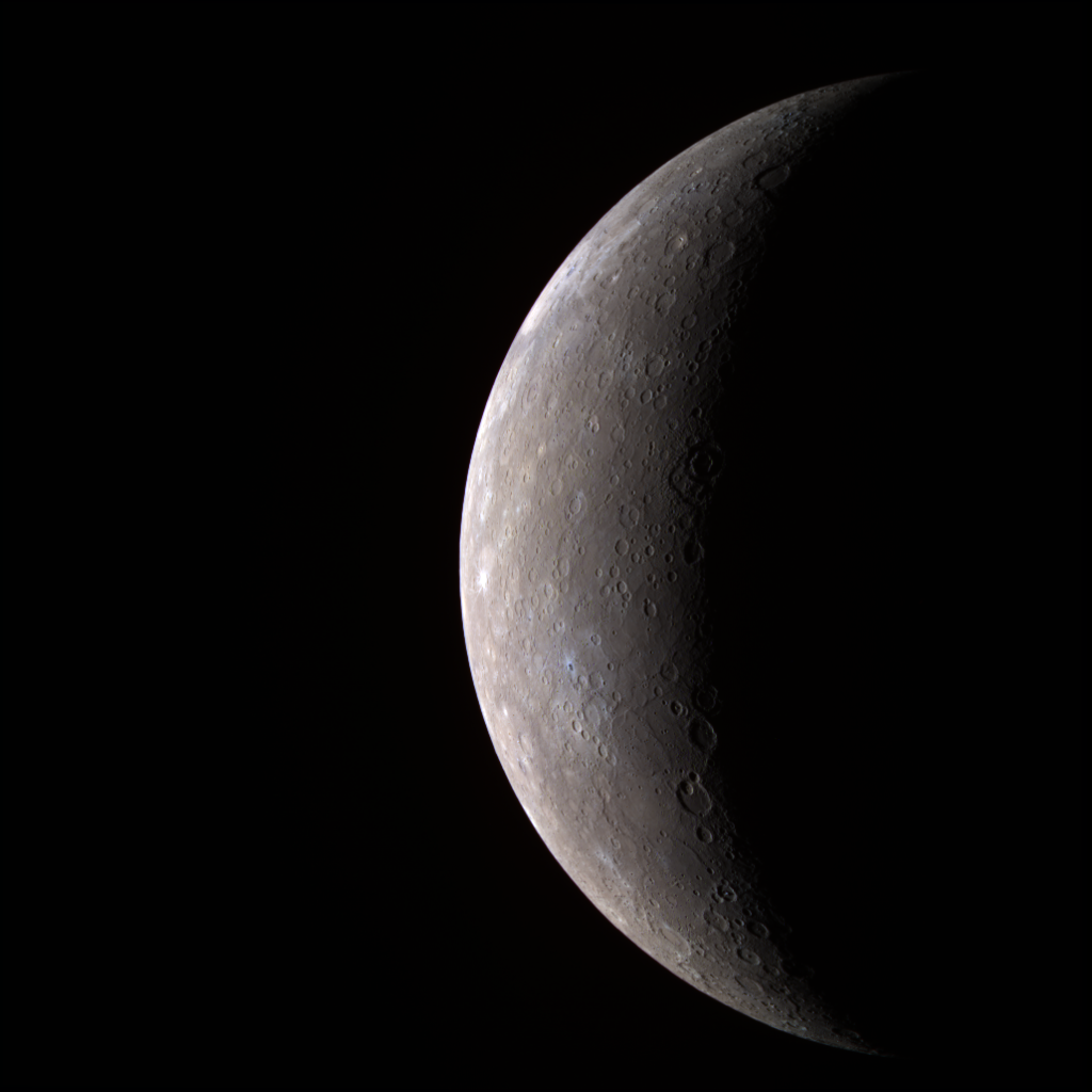 High-resolution image of Mercury