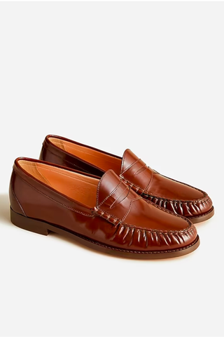 Winona penny loafers in spazzolato leather