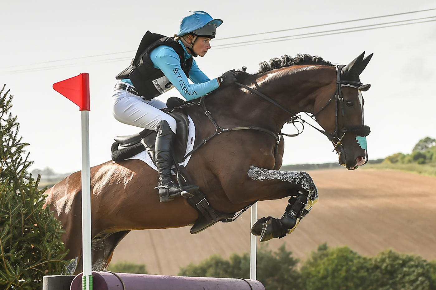 Izzy Taylor riding Monkeying Around at Burnham Market 2020