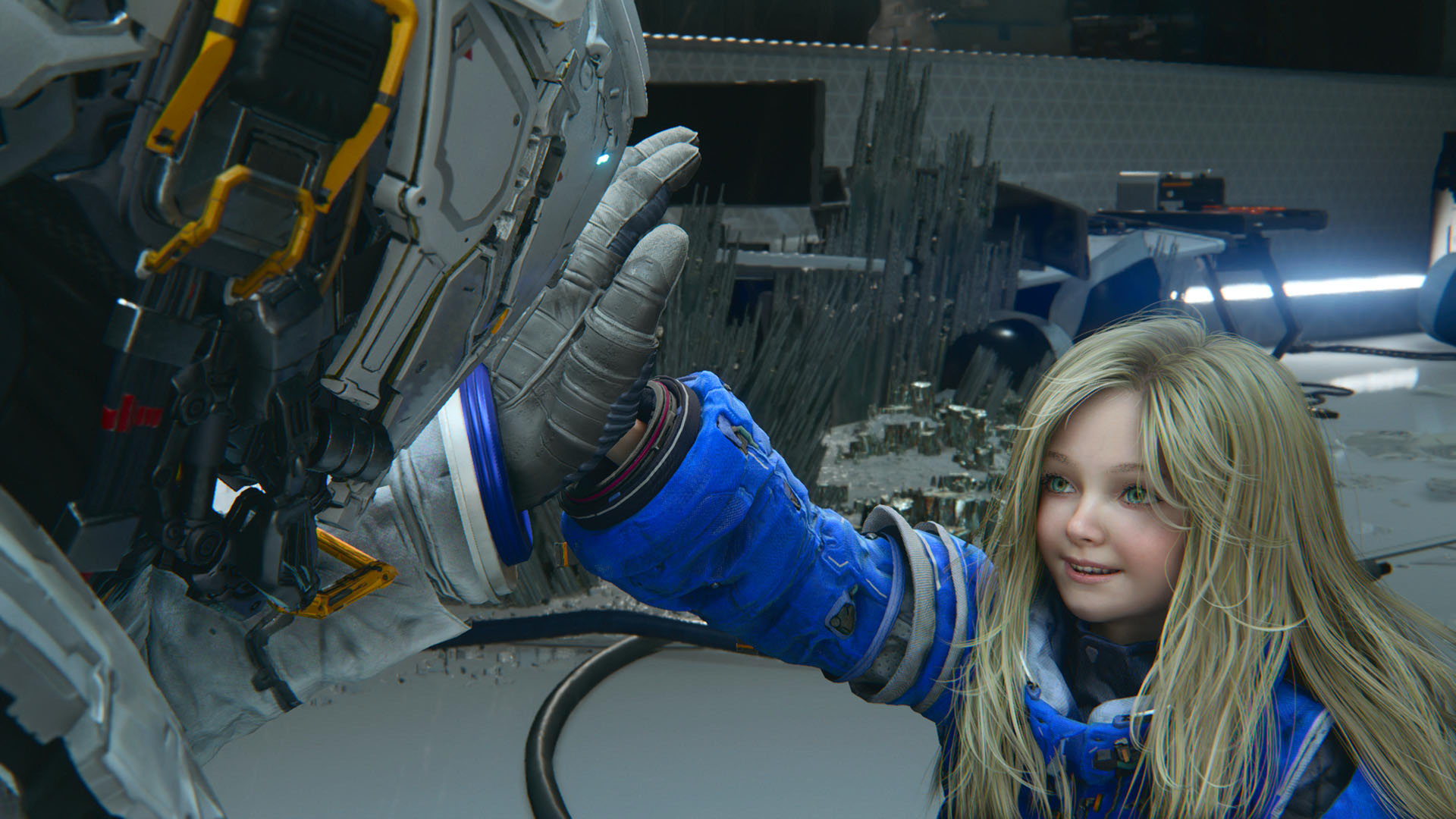 Pragmata screenshot taken on PS5