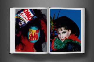 David Bailey colourful fashion photographs