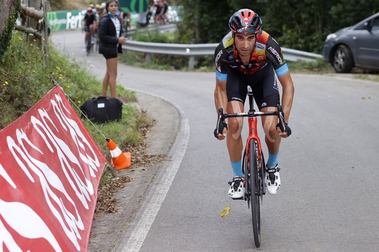 Vuelta Espana 2021 - 76th Edition - 17th stage Unquera - Lagos de Covadonga 185,8 km - 01/09/2021 - Mikel Landa (ESP - Bahrain Victorious) - photo Luis Angel Gomez/BettiniPhoto&Acirc;&copy;2021