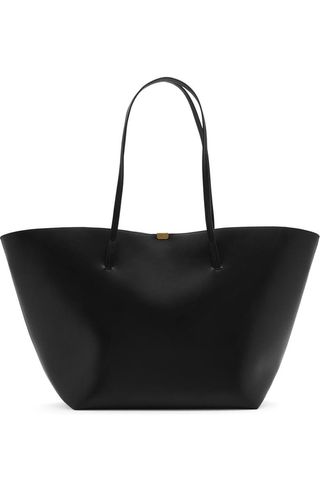 Faux Leather Tote Bag