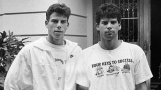 Lyle and Erik Menendez, cover for Netflix's "The Menendez Brothers" documentary