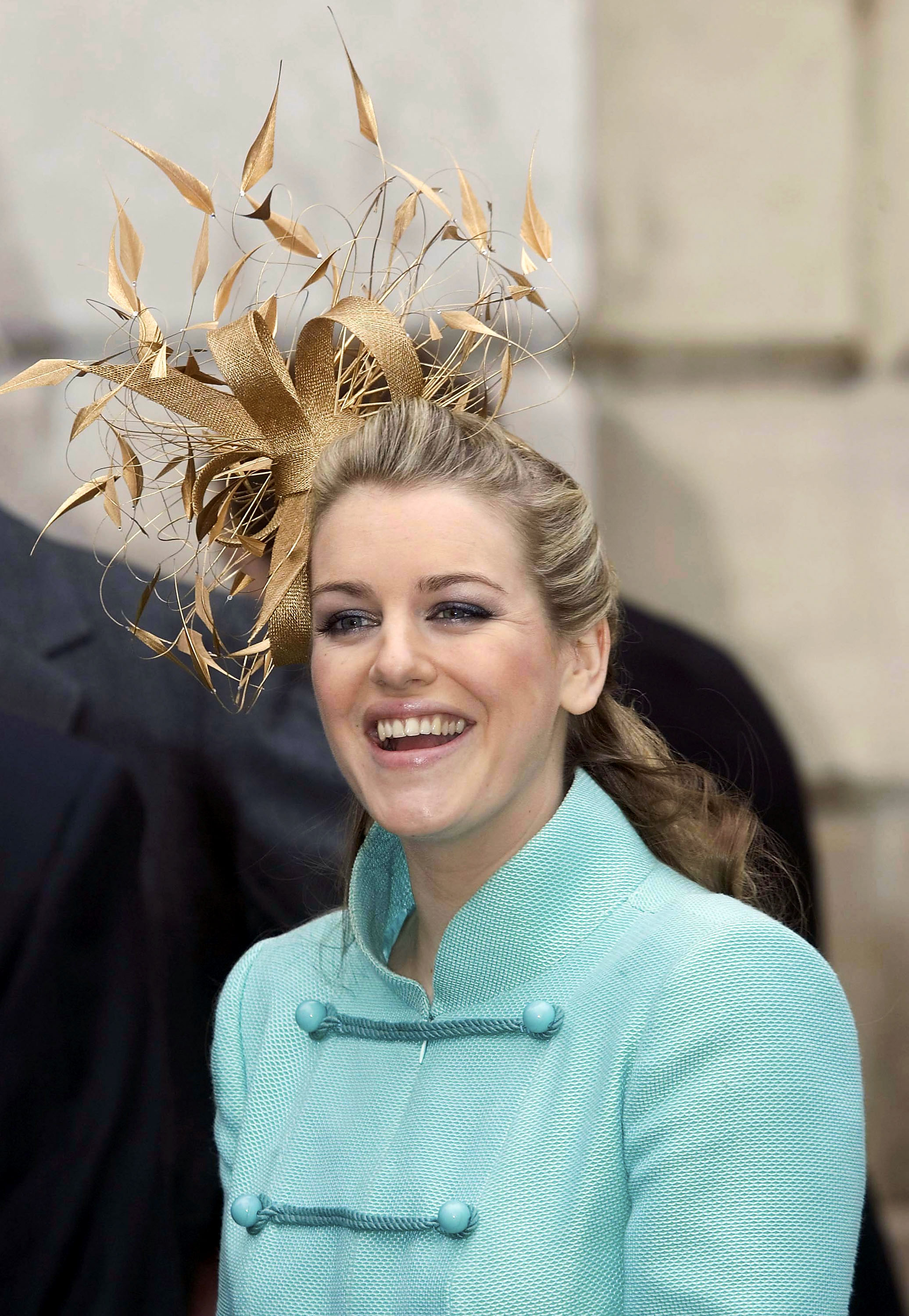 royal wedding hats Laura Parker Bowles
