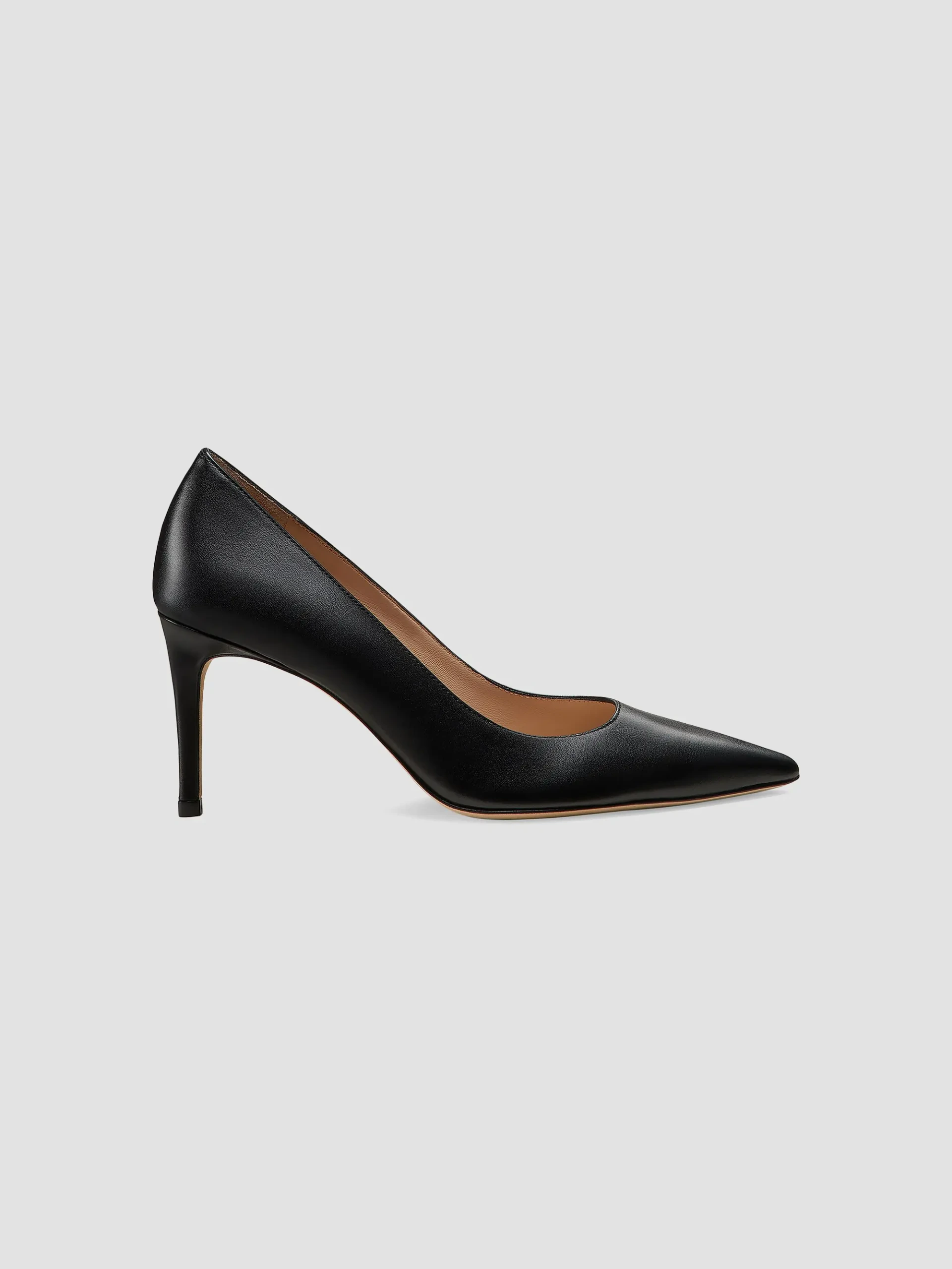 Stuart Power 75mm Leather Pumps