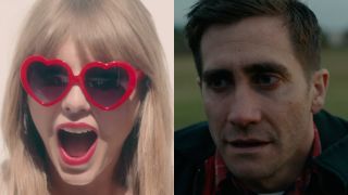 Taylor Swift in 22 music video, Jake Gyllenhaal in Wildlife