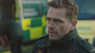 Iain Dean is on a short fuse in Casualty.