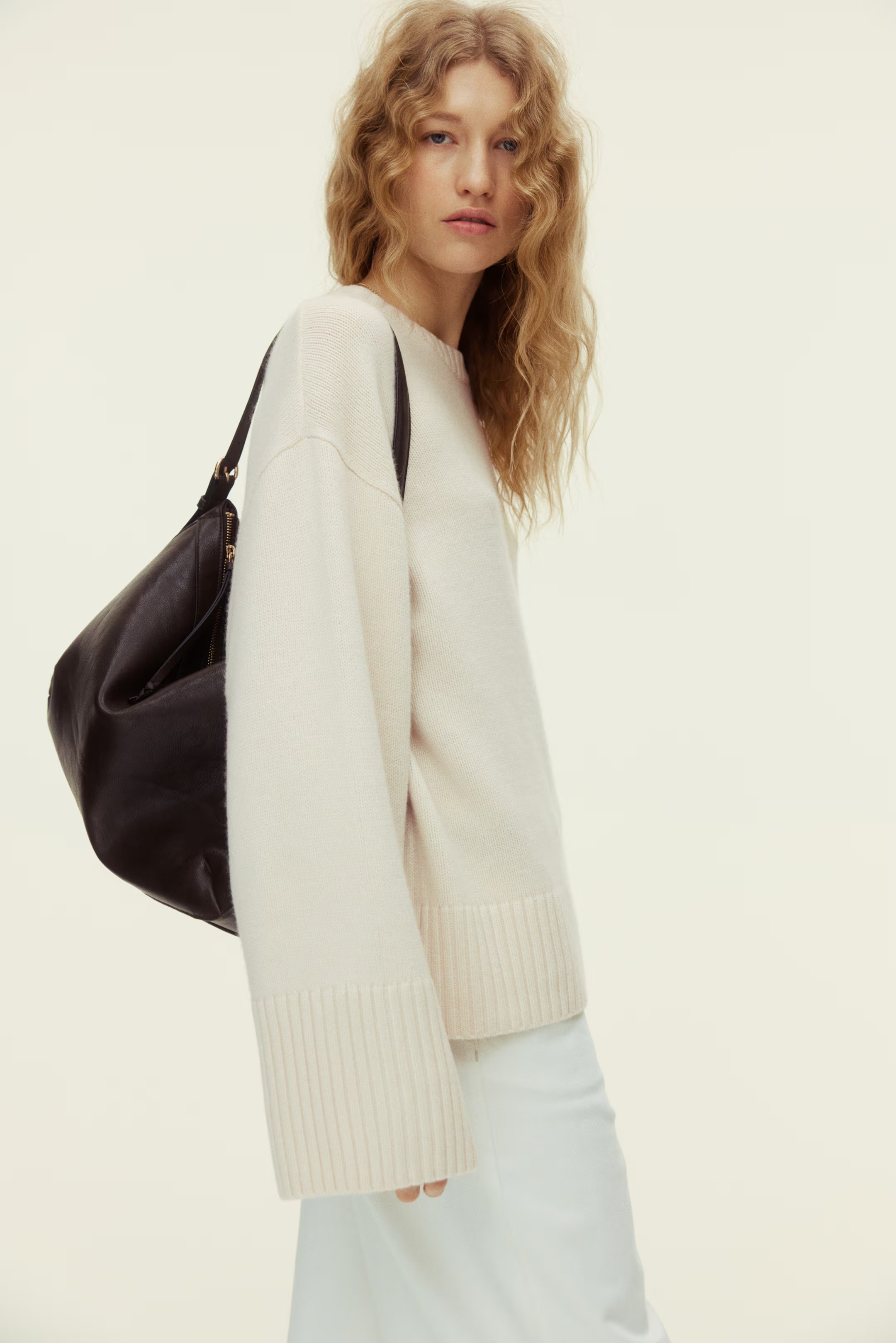 Cashmere-Blend Jumper