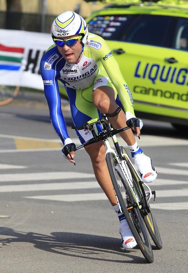 Moreno Moser (Liquigas-Cannondale) took fourth on the stage