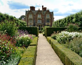 the gardens at Sandringham House in Norfolk