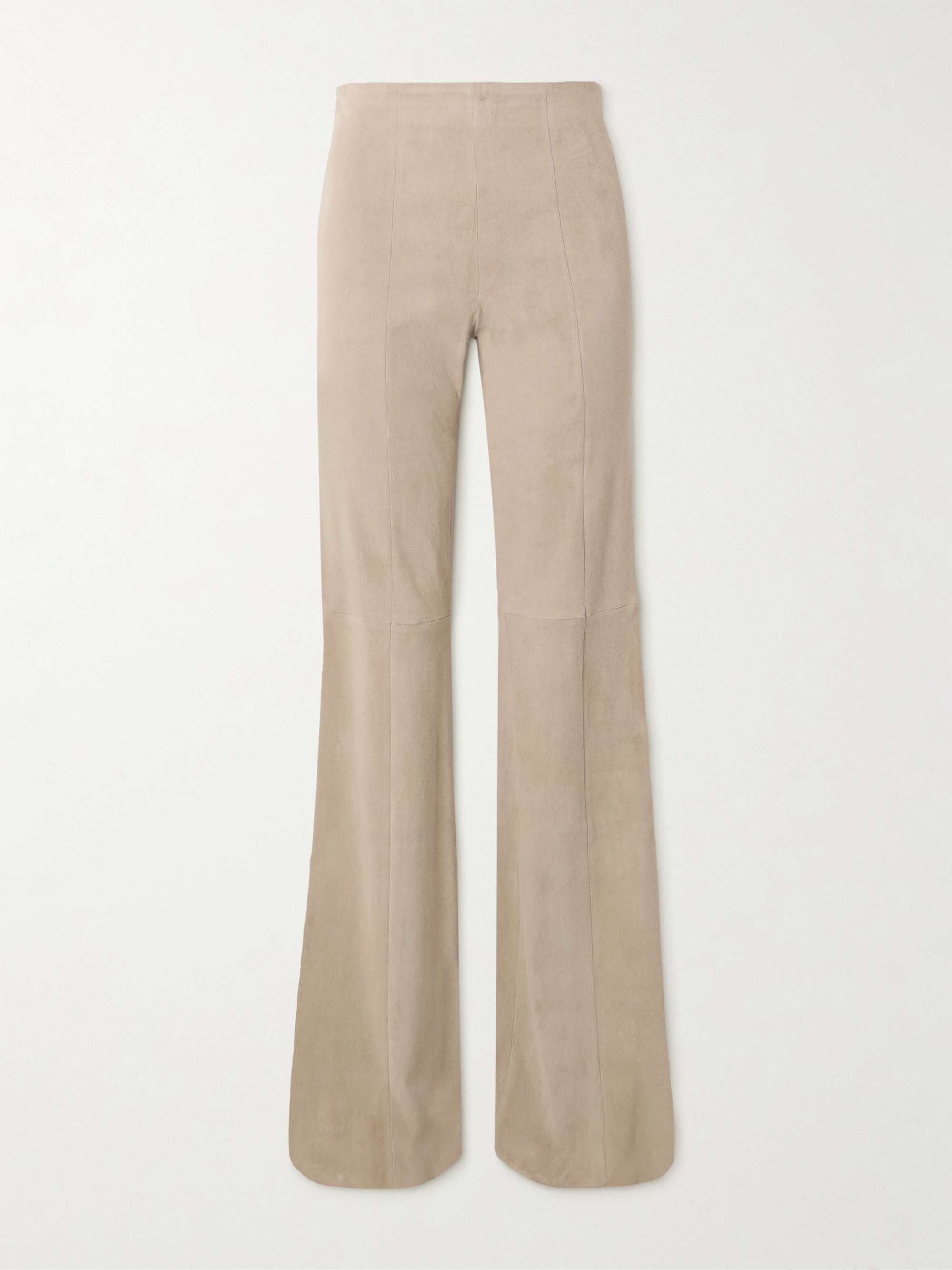 Gégé Suede Flared Pants