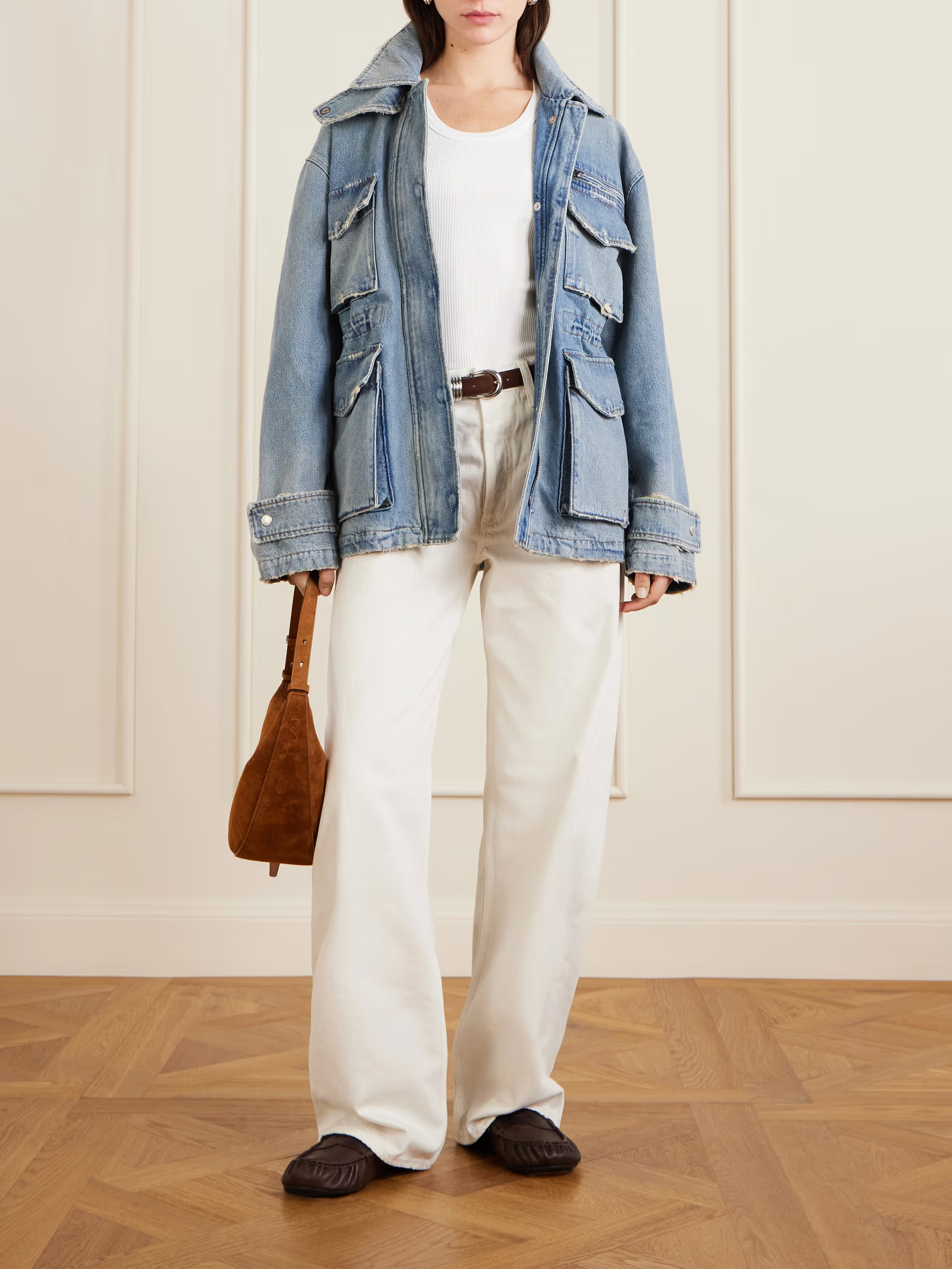 Agolde , Arc Wide-Leg Jeans