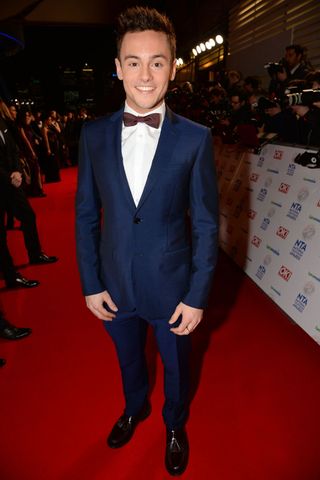 Tom Daley Turns Out At The National Television Awards, 2014