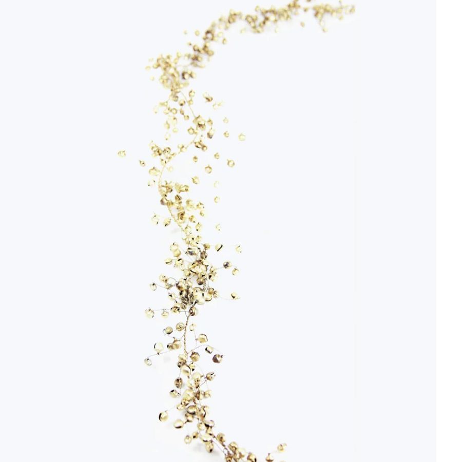 gold jingle garland