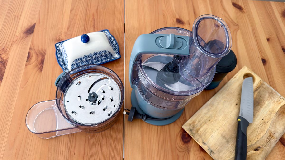 Kenwood MultiPro Go food processor on a table