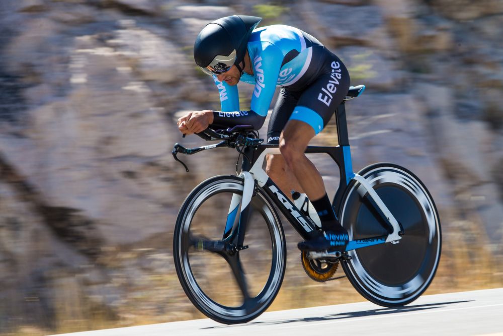 James Piccoli (Elevate-KHS Pro Cycling) during stage 3 of the Tour of The Gila