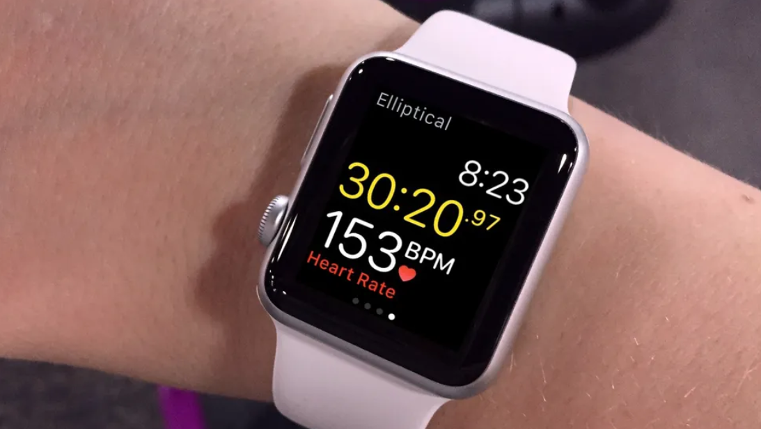 Elliptical workout on the Apple Watch