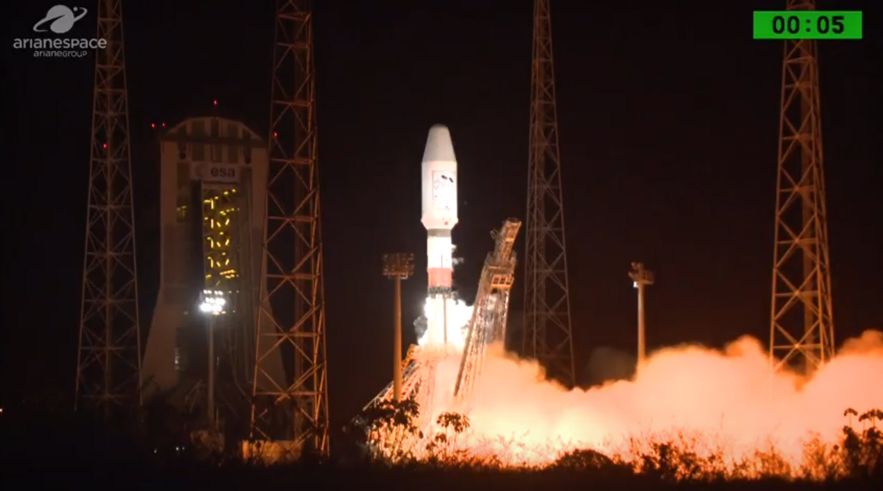 In Photos: Europe's MetOp-C Weather Satellite Launches On Soyuz Rocket ...