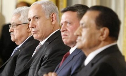 Israeli Prime Minister Benjamin Netanyahu worries that whoever replaces Mubarak's regime in Egypt will be harder to live with.