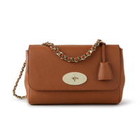 Medium Top Handle Lily Carbon Neutral | Chestnut Heavy Grain - £1,050 at Mulberry