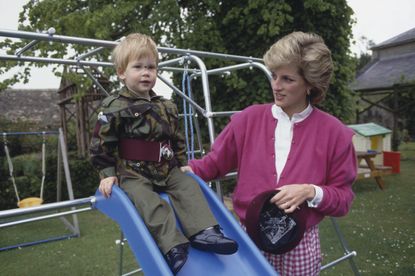 Princess Diana and Prince Harry