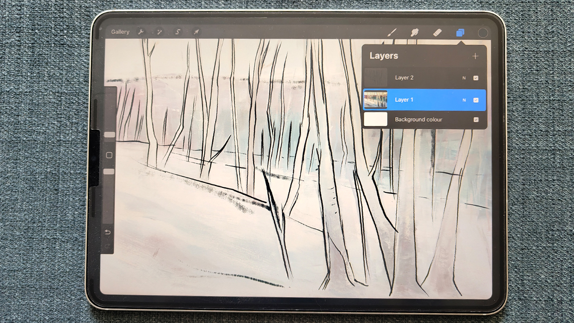 How to trace in Procreate