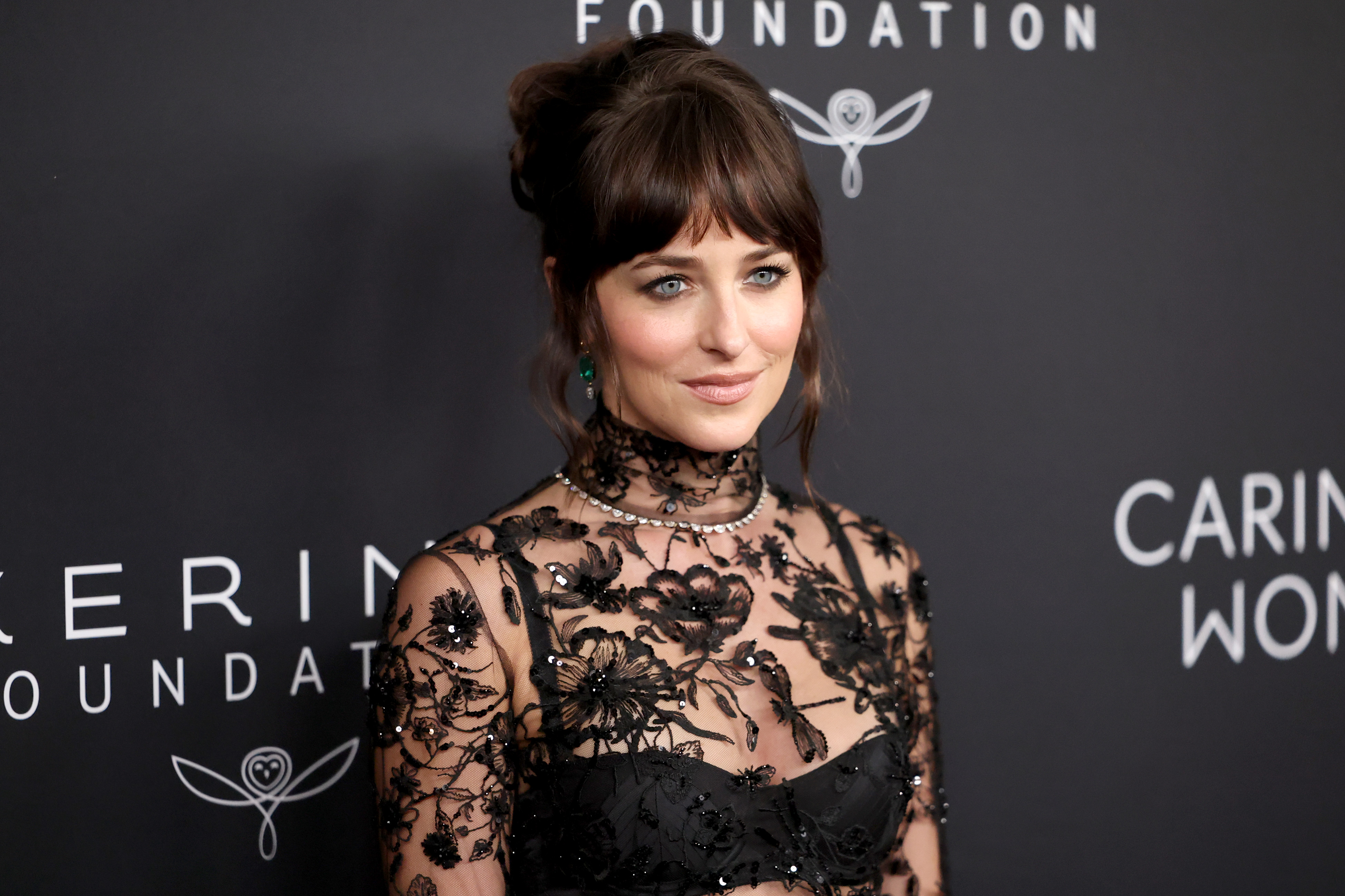 Dakota Johnson&#039;s jewelry at the Caring Kering for Women event 2025